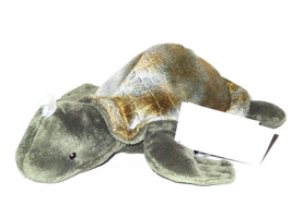NWT Carters Plush Toy Stuffed Animal Lovey Green Turtle Ocean Sea Animal 10&quot; - £16.75 GBP