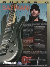 Joe Satriani Ibanez JS1000 Deluxe Guitar 1996 advertisement 8 x 11 ad print - £2.99 GBP