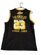 Los Angeles Lakers Jersey  Small Black NBA Embroidered Logo Unisex LeBro... - $33.25