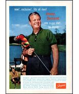 Jayson Knit Shirt PRINT AD Golfer Jimmy Demaret BX1 - $211.41 MXN