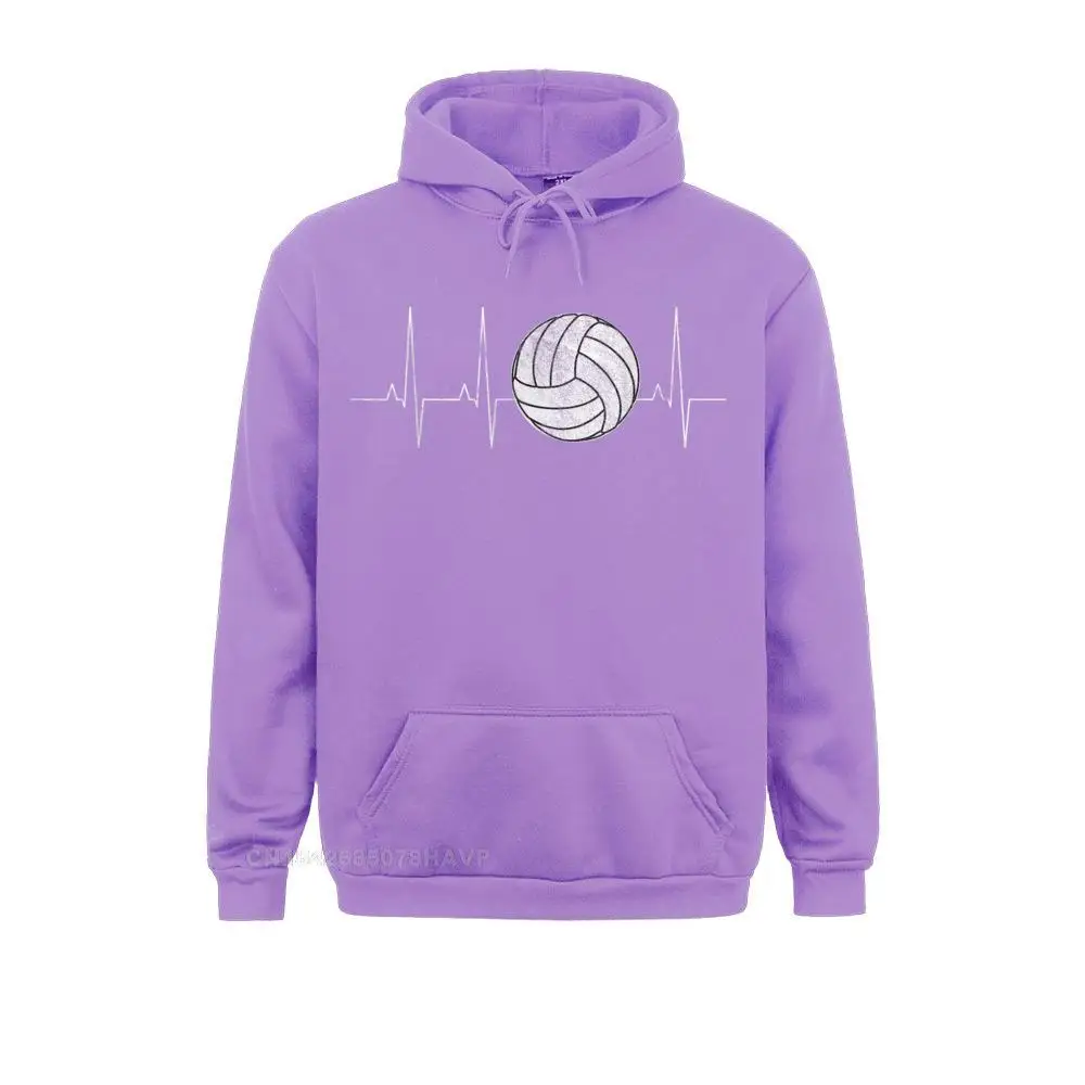 Sporting Volleyball Heartbeat Shirts As Funny Volleyball Gift Ideas Long Sleeve  - £37.52 GBP