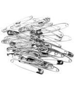 Cousin DIY 2 inch Safety Pins, 2&quot;, Silver - £4.92 GBP