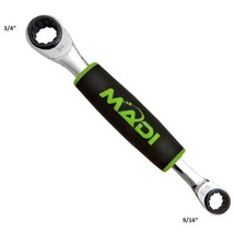 Madi 9/16&quot;  3/4&quot; Insulated 2-in-1 Lineman Wrench - £37.58 GBP