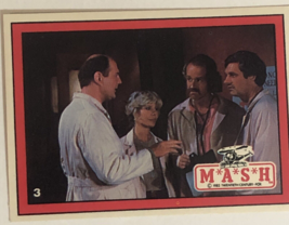 Mash 4077 Trading Card #3 Alan Alda Mike Farrell David Ogden Stiers - £1.95 GBP