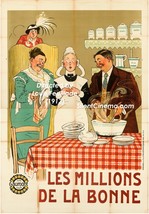 Louis Feuillade&#39;s Les Millions De La Bonne (Maid&#39;s Millions) 1913 Comedy Short - £1,563.37 GBP