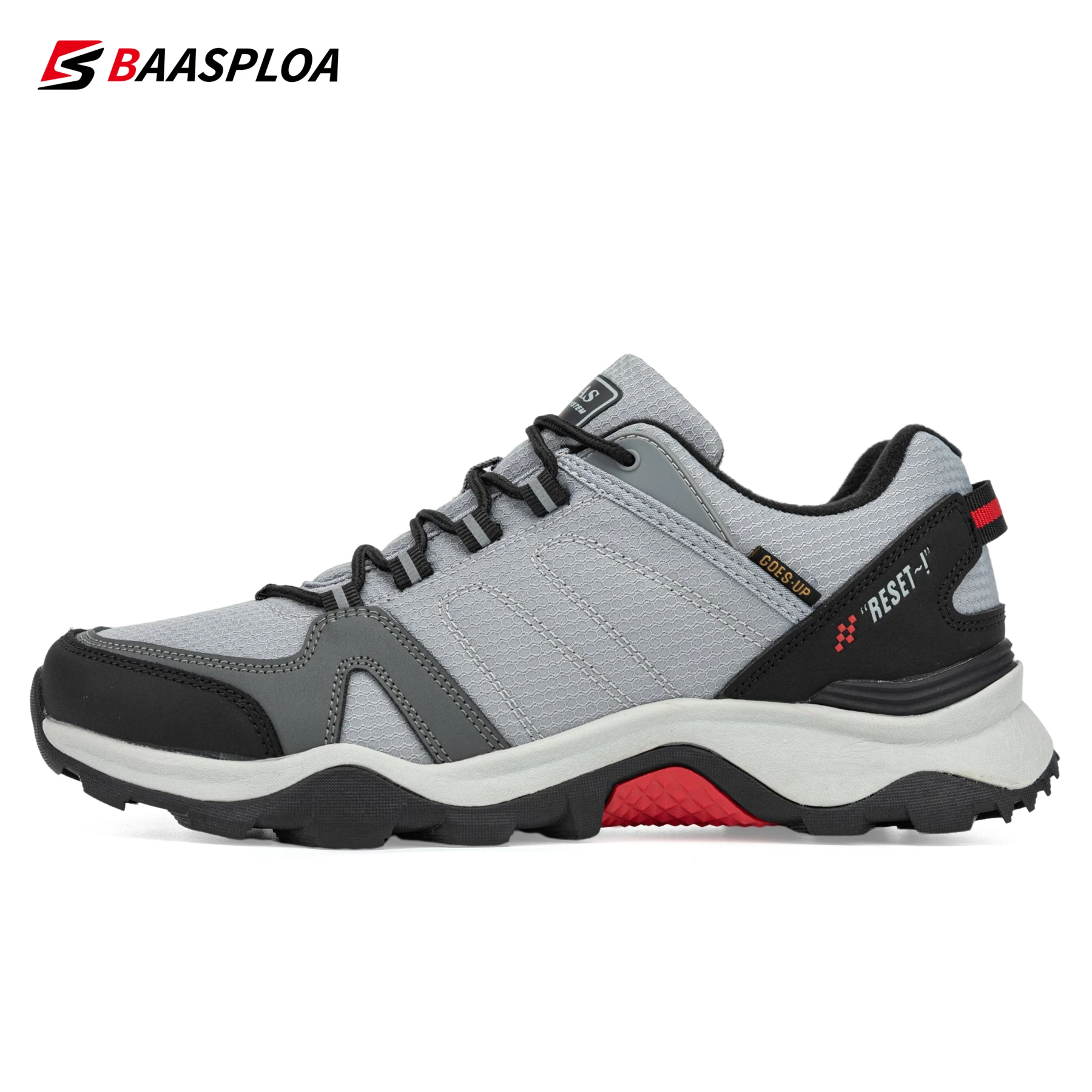 Men Hiking Shoes Winter Non-slip Sneaker Wear-resistant Outdoor Trekking Shoes W - £59.36 GBP