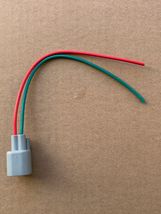 New 2-Pin Connector Pigtail Plug 3U2Z-14S411-RPC Wiring Harnesses WPT-12... - $23.99