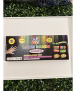 Deluxe Loom Bands Kit Latex Free 1000 rubber bands, 6 Charms, Loom Board... - $18.53 CAD