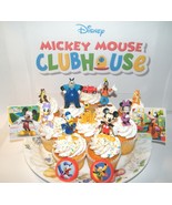 Disney Mickey Mouse Clubhouse Cake Toppers Set of 14 Figures, Rings and ... - $15.95