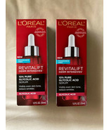 (2) L'Oreal Revitalift Derm Intensives 10% Pure Glycol Acid Serum Fragrance Free - $26.00