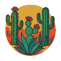Green cacti - Cross Stitch Pattern PDF - Instant Download - $5.00