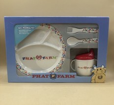 Phat Farm Fashions 4 Piece Gift Melamine Dish Set Boxed - $17.81