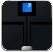 Eatsmart Digital Body Fat Scale With Auto Recognition Technology, Black - £33.96 GBP