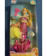 Doll Toys Hunson New Mermaid Under Water Princess Pink Doll 12 inches - £10.23 GBP