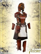 Shieldmaiden Full Armor Set - Epic - Leather Armor for LARP and Cosplay - £865.19 GBP