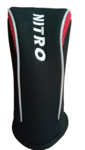 Nitro Golf Club 3 Head Cover Black Red White #3 - £8.00 GBP