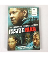 Inside Man - 2006 - Denzel Washington - Rated R - DVD - Used - £3.16 GBP