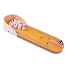 Creative Mini tabletop bowling Parent-child stress relief interactive toys - £24.22 GBP