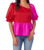 Crosby By Mollie Burch rooney top in Mollie Pink/Lollipop Red - size XS - $84.15