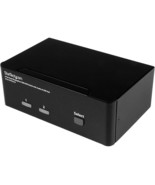 StarTech.com SV231DPDDUA2 2-Port DisplayPort Dual-Monitor KVM Switch - 4... - £386.87 GBP
