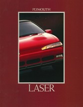 1992 Plymouth LASER sales brochure catalog US 92 RS TURBO - $8.00