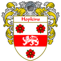 Hopkins Family Crest / Coat of Arms JPG and PDF - Instant Download - £2.29 GBP