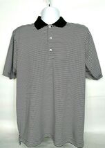 Pre-loved Partner

F &amp; G Tech Men's Golf Polo Size Large Black White Str... - $17.33
