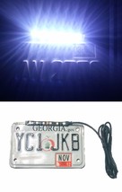 LED License Plate Strip 12v White Light Waterproof Motorcycle Flush 984 883 - $12.00