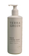 Terra Green HAND &amp; BODY WASH Enriched With White Tea 12.8oz - Wyndham (1... - $536.05 MXN