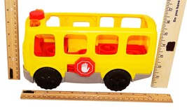 Little People Toy Bus - Fisher-Price Vehicle w/ Light &amp; Sound 2016 - No Figures - £6.27 GBP