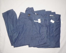 Lot Of 5 Women&#39;s Stretch Dark Wash Jeans Size 38 &amp; 40 Average (40X31) - $59.39