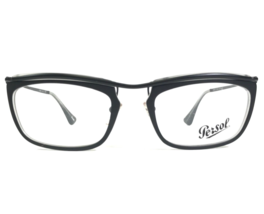 Persol Eyeglasses Frames 3084-7 1004 Black Rectangular Full Rim 51-19-145 - £73.21 GBP