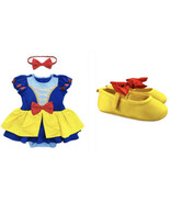 NEW Disney Store Baby Snow White Costume Dress Headband Shoes 12-18 OR 1... - $46.99