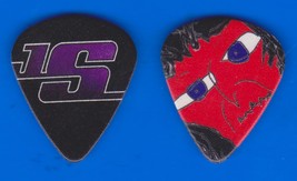 Limited JOE SATRIANI 2010 STRANGE FACES SIGNATURE GUITAR PICK red black - £10.38 GBP