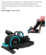Whisper-Quiet Compact Elliptical with Upper Body Resistance - Ideal for ... - $7,118.63 MXN