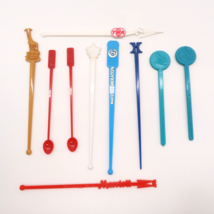 Vintage Swizzle Stick Cocktail Drink Stirrers Mixed Lot #2 - $9.28