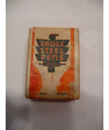 Vintage Eagle E830 steel pin points nibs, box of 38, original box - $49.49 CAD