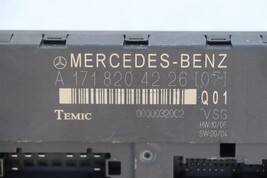 Mercedes R171 Convertible Roof Control Module 1718204226 image 3