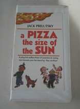 A Pizza the Size of the Sun by Jack Prelutsky Cassette Tape Audiobook - $5.08
