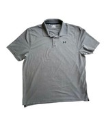 Under Armour Men’s Polo Shirt Heatgear Loose Fit Size 2XL EXCELLENT Cond... - $15.35