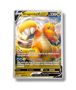 Sworld &amp; Shield WCD Pokemon Card (ZZ25): Dragonite V SWSH154, Black Star... - £7.78 GBP