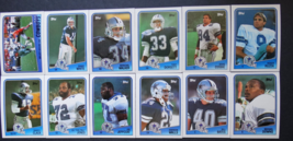 1988 Topps Dallas Cowboys Team Set of 12 Football Cards - $12.99