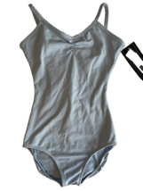 Eurotard 10527 Light Blue Cami Dance Leotard Adult M New With Tags - $14.24