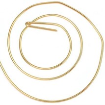 5 ft 14K Gold Filled Half Round Wire Half Hard 22 Gauge - £10.92 GBP