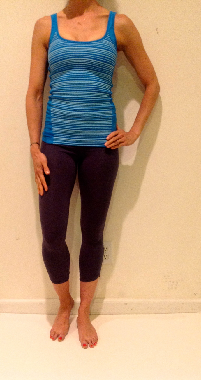 Hard Tail slimmer panel tank xs small pacific blue ocean color - $29.99