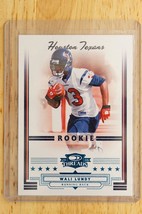 2006 Donruss Threads Rookie Retail Blue 184/200 Wali Lundy #161 Houston ... - $9.89