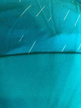 NWT ANNIKA CUTTER & BUCK TEAL Gem Elite Long Sleeve Mock Golf Shirt - M image 2