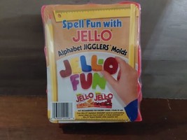 Jello Jigglers Alphabet Molds A-Z Factory Sealed Package - £7.46 GBP