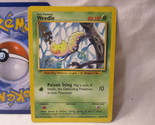 1999 Pokemon Card #69/102: Weedle - Base Set - $2.50