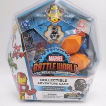 Marvel Battle World Series 1 Mega Pack 6 heroes Negative Zone Spiderman NEW game - £14.18 GBP